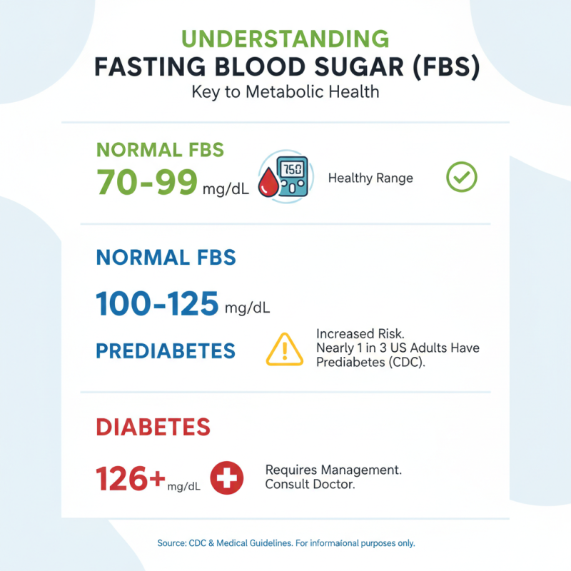 What is an Fbs Blood Test and Why is it Important?
