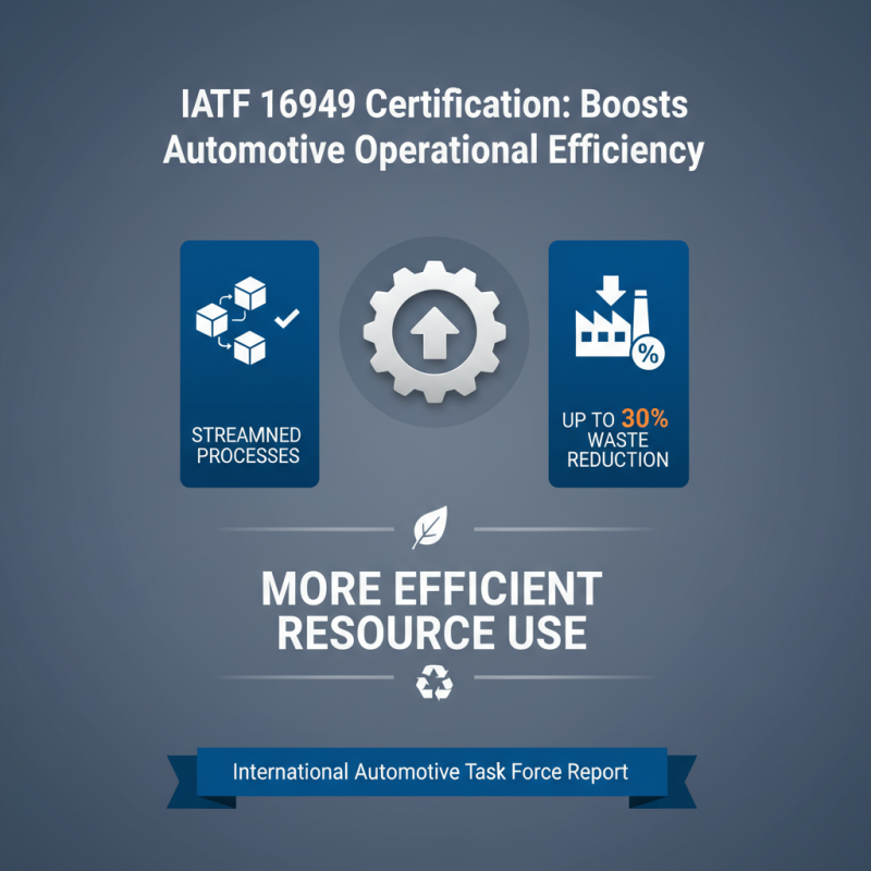 Top 10 Benefits of IATF 16949 Certification for Automotive Companies?