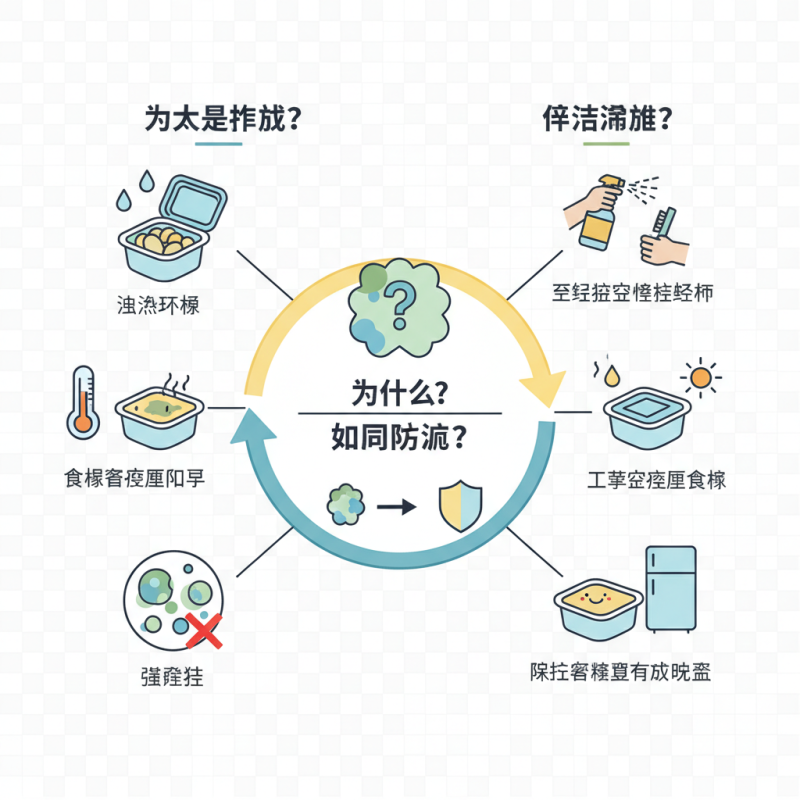 Why Does Disposable Food Container Mold Form and How to Prevent It?