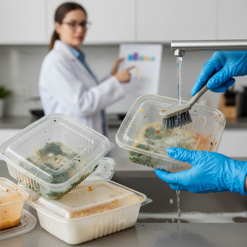 How to Remove Mold from Disposable Food Containers?