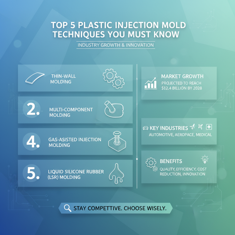 Top 5 Plastic Injection Mold Techniques You Must Know?