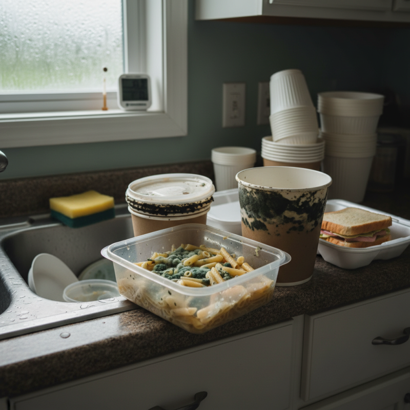 How to Avoid Disposable Food Container Mold in Your Kitchen?