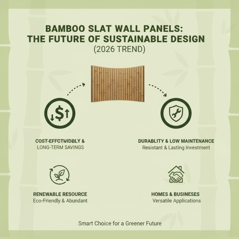 What are the Benefits of Bamboo Slat Wall Panels in 2026?
