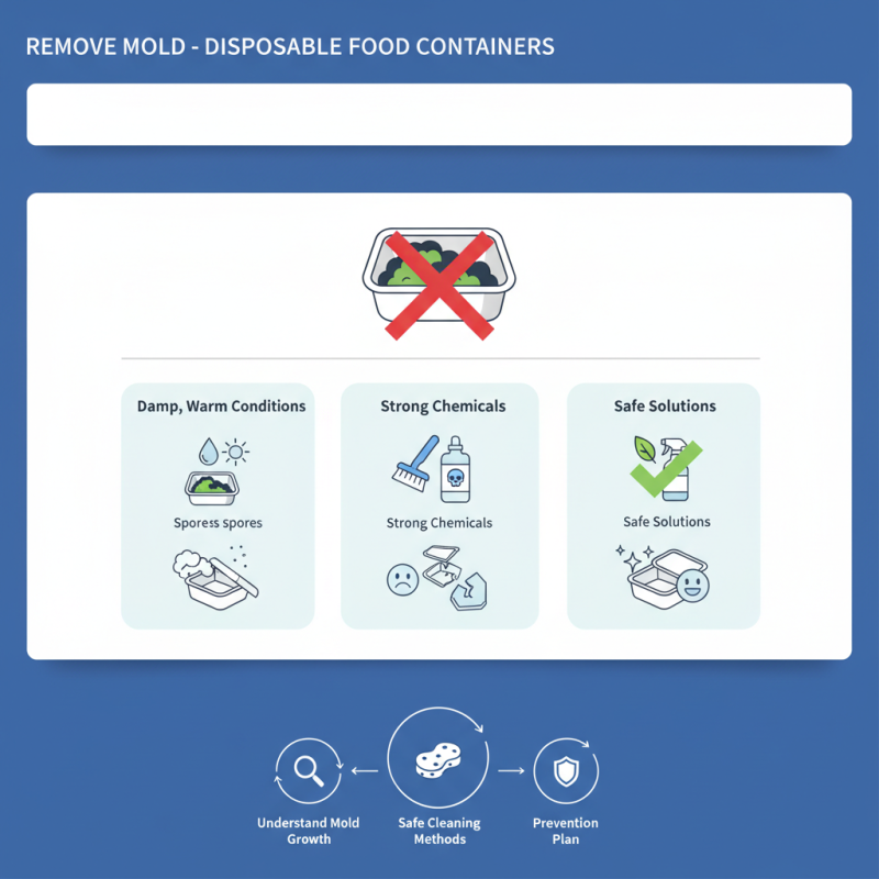 How to Remove Disposable Food Container Mold Effectively?