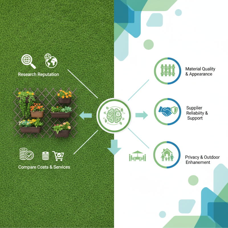 How to Choose the Best Artificial Grass Fence Suppliers for Your Needs?