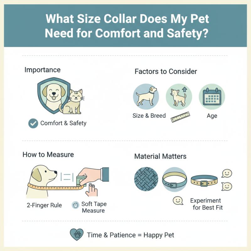 What Size Collar Does My Pet Need for Comfort and Safety?