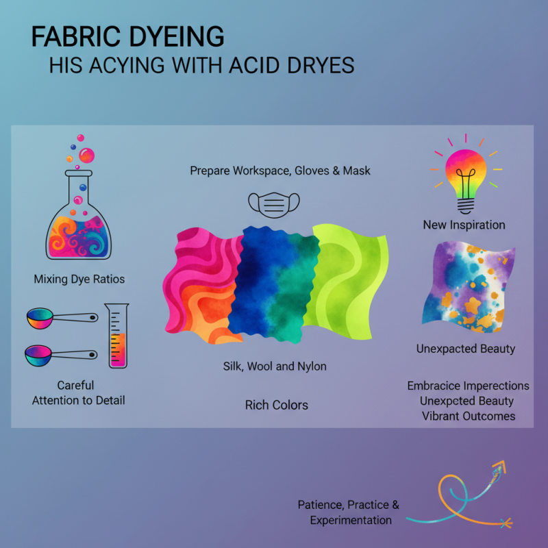 How to Use Acid Dyes for Vibrant Fabric Coloring?