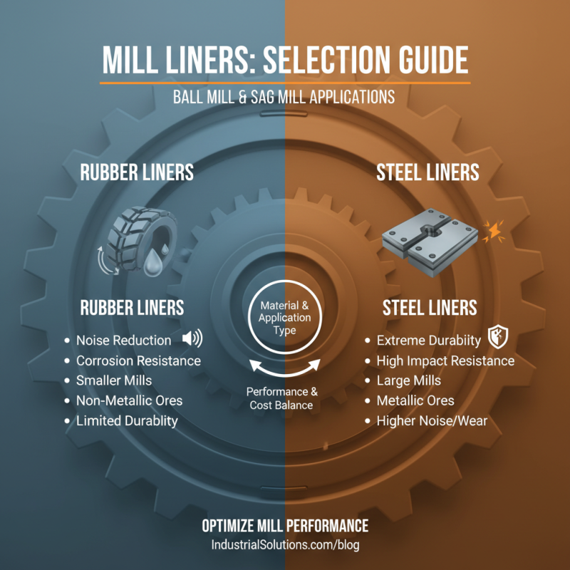 How to Choose Ball Mill and SAG Mill Liners for Optimal Performance?