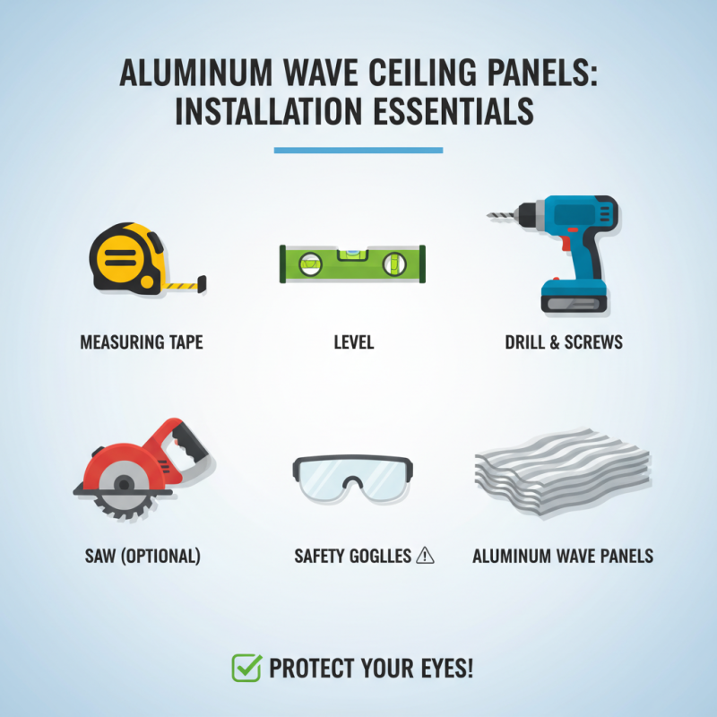 How to Install Aluminum Wave Ceiling Panels Easily?