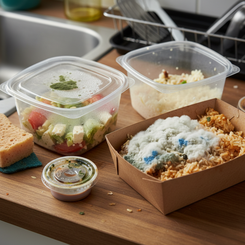 How to Clean and Prevent Disposable Food Container Mold?
