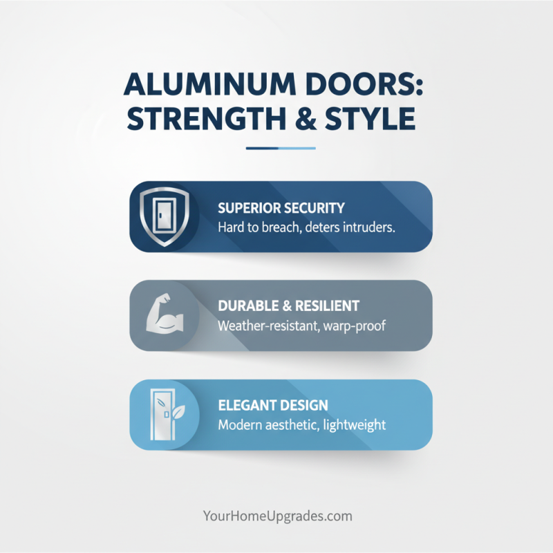 Best Aluminum Door Options for Home Security and Style?