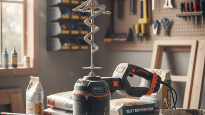 Top 10 Tips for Choosing a 110v Paddle Mixer for Your DIY Projects