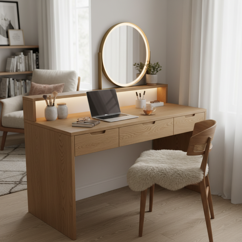 Best Dressing Table Desk Ideas for Your Home Setup?