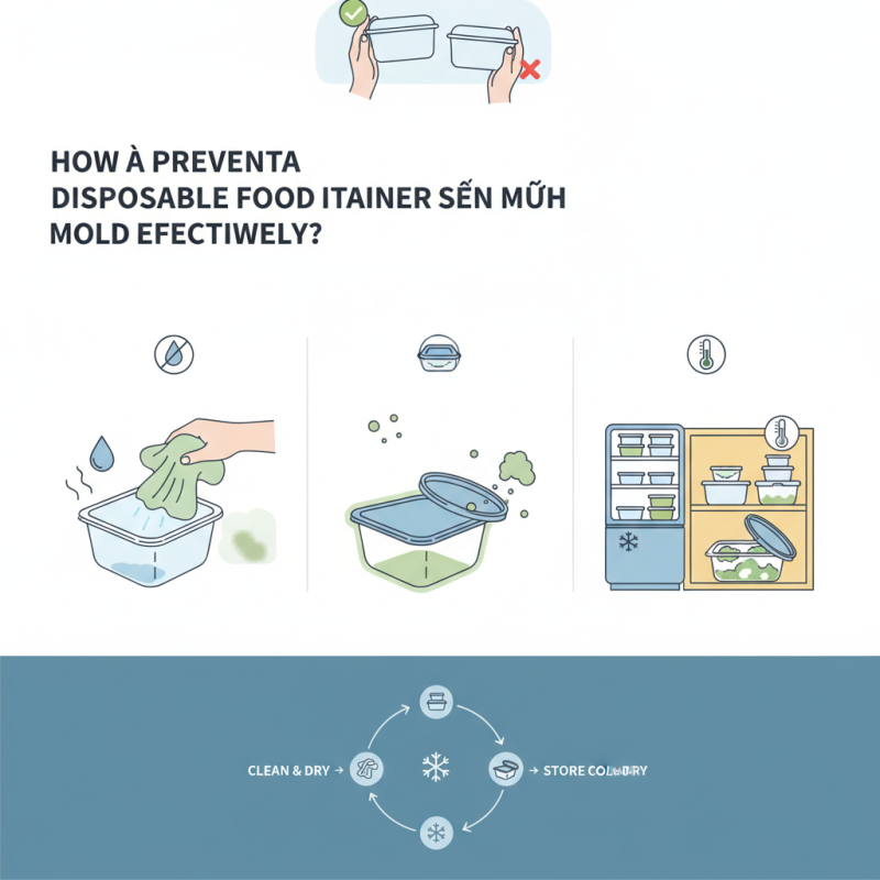 How to Prevent Disposable Food Container Mold Effectively?