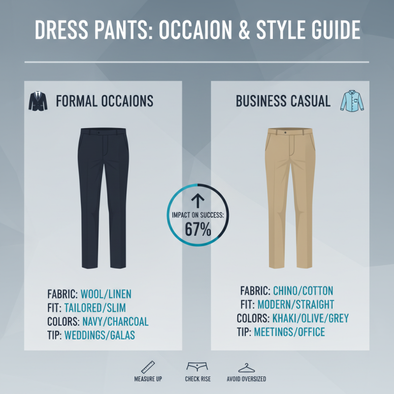 How to Choose the Perfect Dress Pants for Every Occasion?