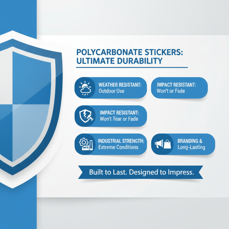 Top 10 Best Polycarbonate Stickers for Every Use in 2026?