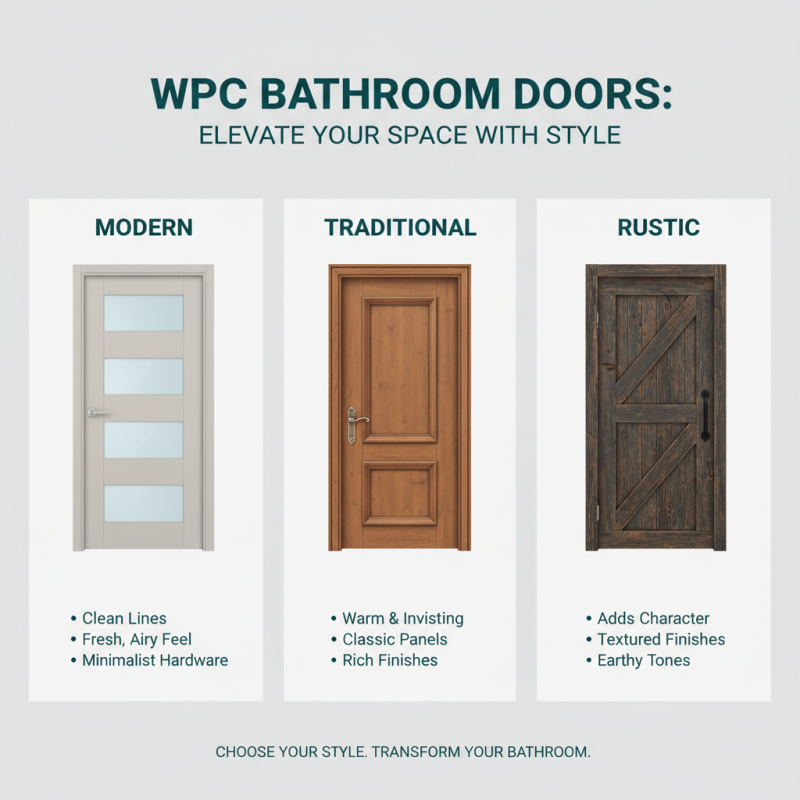 How to Choose Wpc Bathroom Doors for Your Home Renovation?