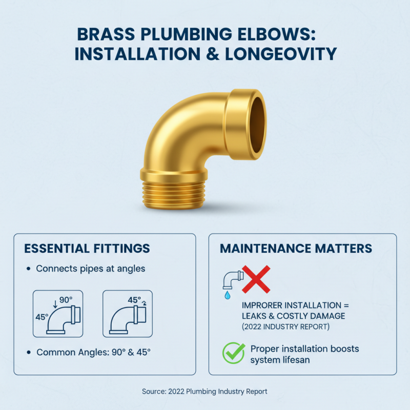 What is a Brass Elbow and How is it Used in Plumbing?