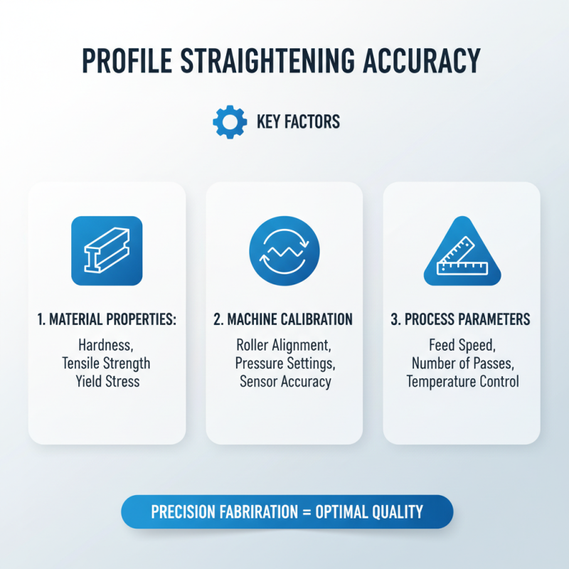 Why Is a Profile Straightening Machine Essential for Precision?