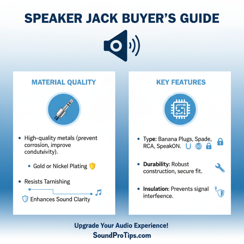 Top 10 Speaker Jacks You Need to Know About for Optimal Sound Quality?