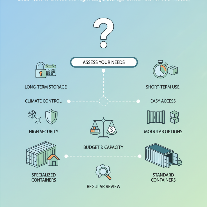 2026 How to Choose the Right Cargo Storage Containers for Your Needs?