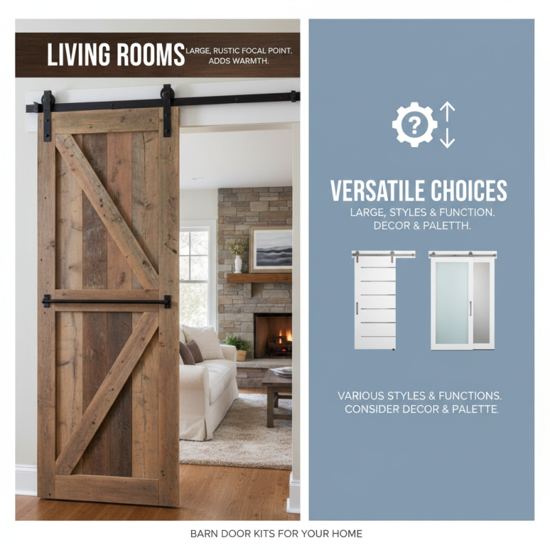Why You Should Choose a Barn Door Kit for Your Home Design?