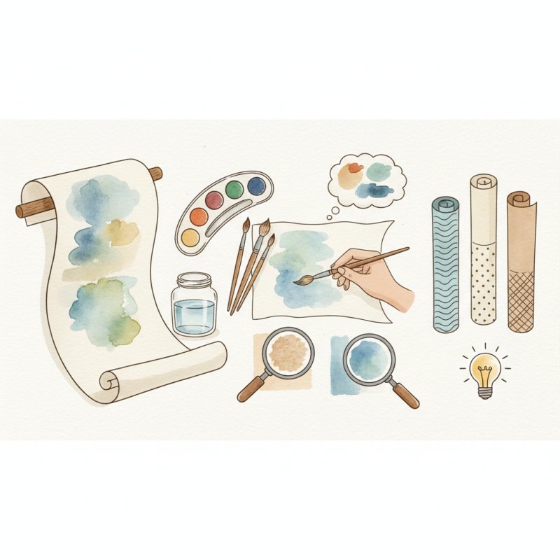 Top Watercolor Paper Roll Options for Artists and Crafters to Explore?
