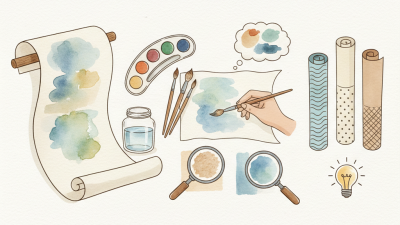 Top Watercolor Paper Roll Options for Artists and Crafters to Explore?