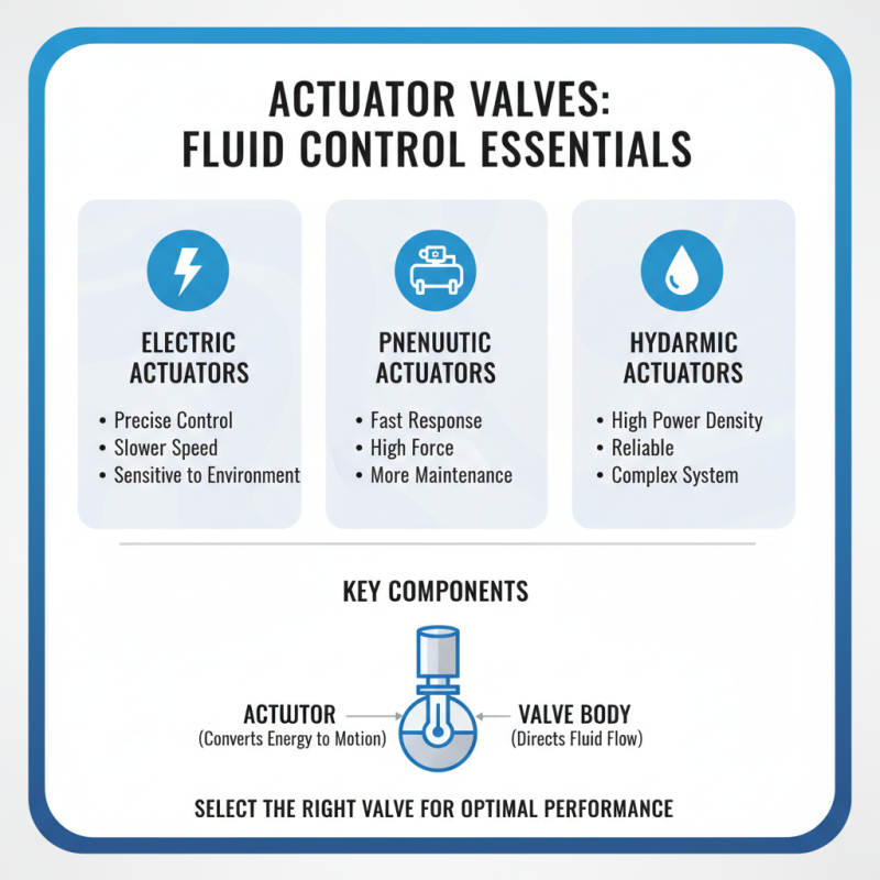 How to Choose the Right Actuator Valve for Your System?