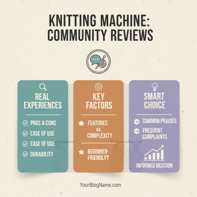 2026 How to Choose the Best Knitting Machine Models?
