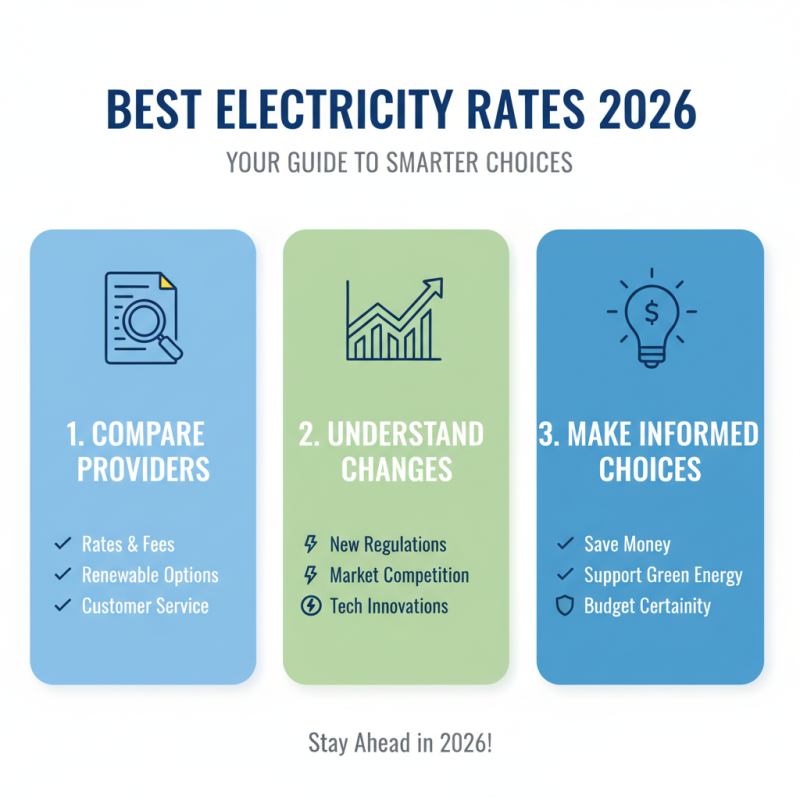 2026 Best Electricity Rates What to Expect and How to Save?