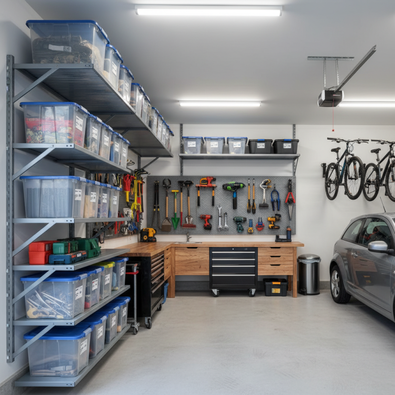 How to Optimize Garage Storage for Maximum Space and Organization?