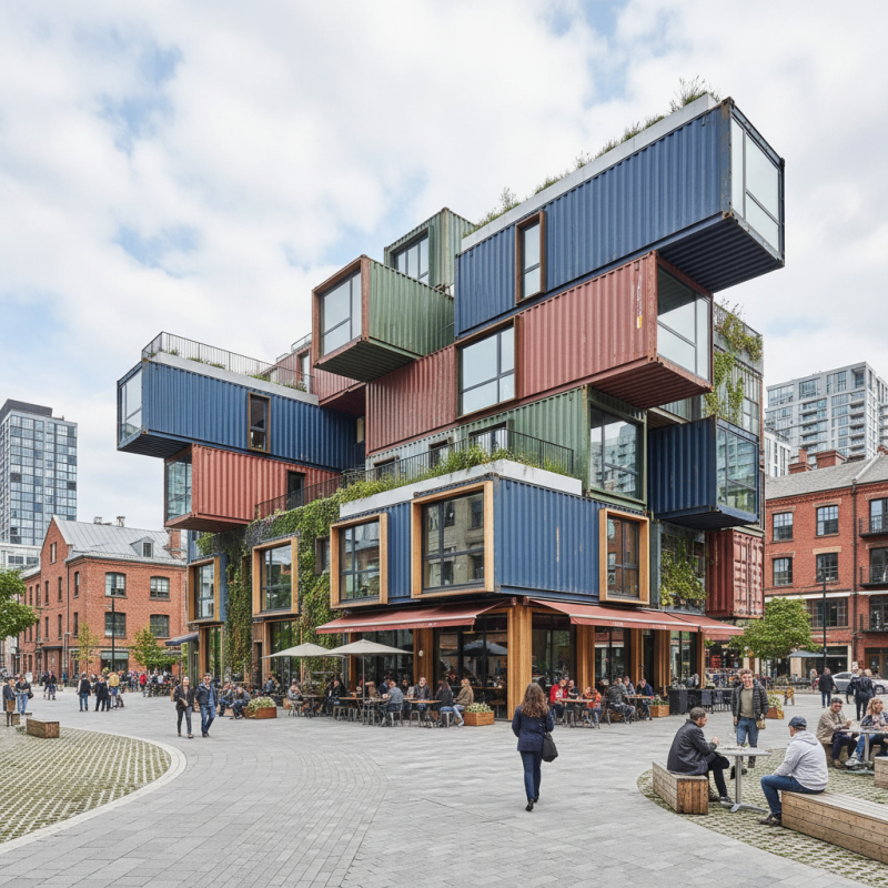 Top Uses for Shipping Container in Modern Construction and Design?