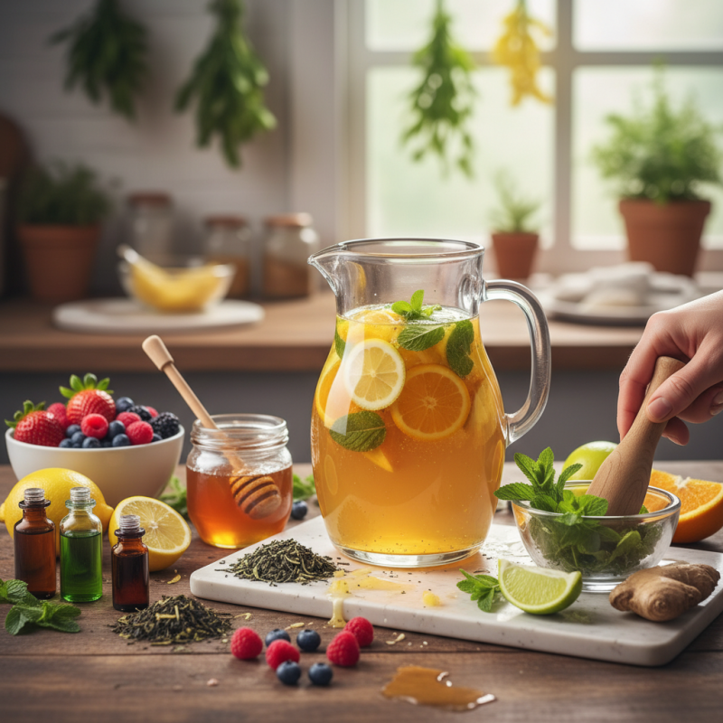 How to Create Your Own Energy Drink at Home?