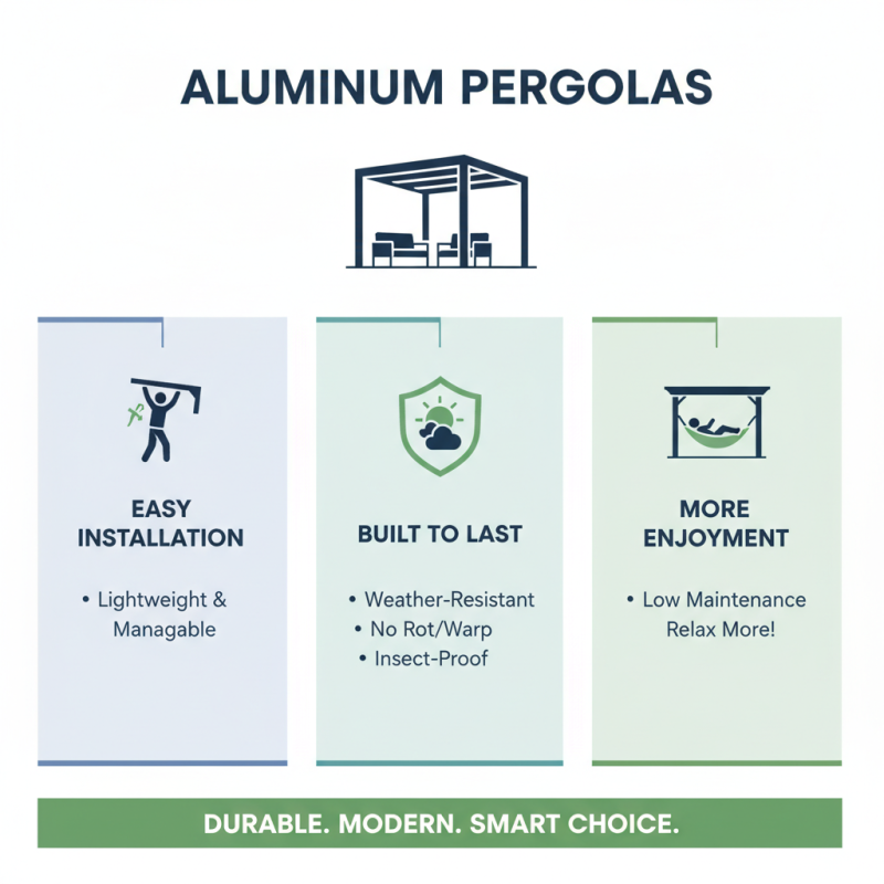 Top Tips for Mirador Adjustable Louvered Aluminum Pergolas