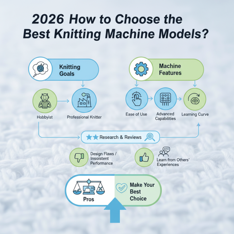 2026 How to Choose the Best Knitting Machine Models?