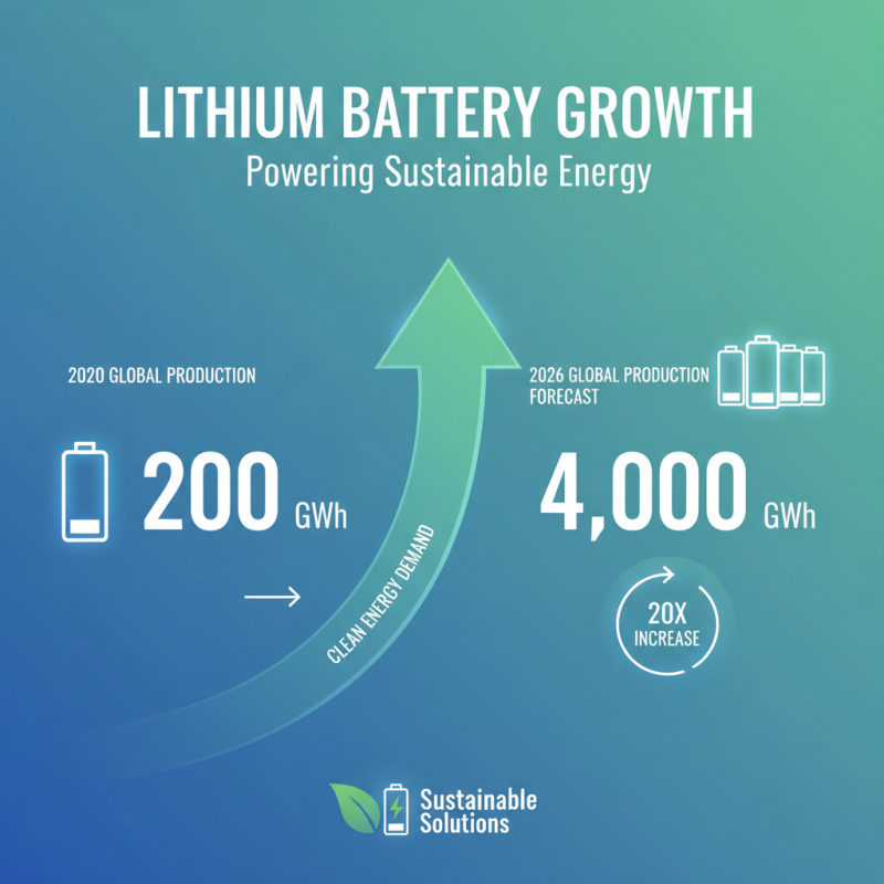 2026 Top Lithium Battery Power Innovations and Their Impact on Technology?