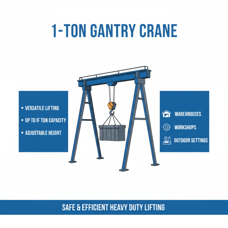 What is a 1 Ton Gantry Crane and How is it Used?