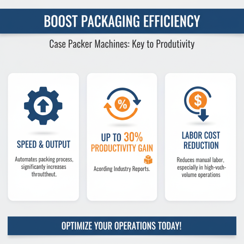 Top 10 Best Case Packer Machines for Efficient Packaging Solutions?