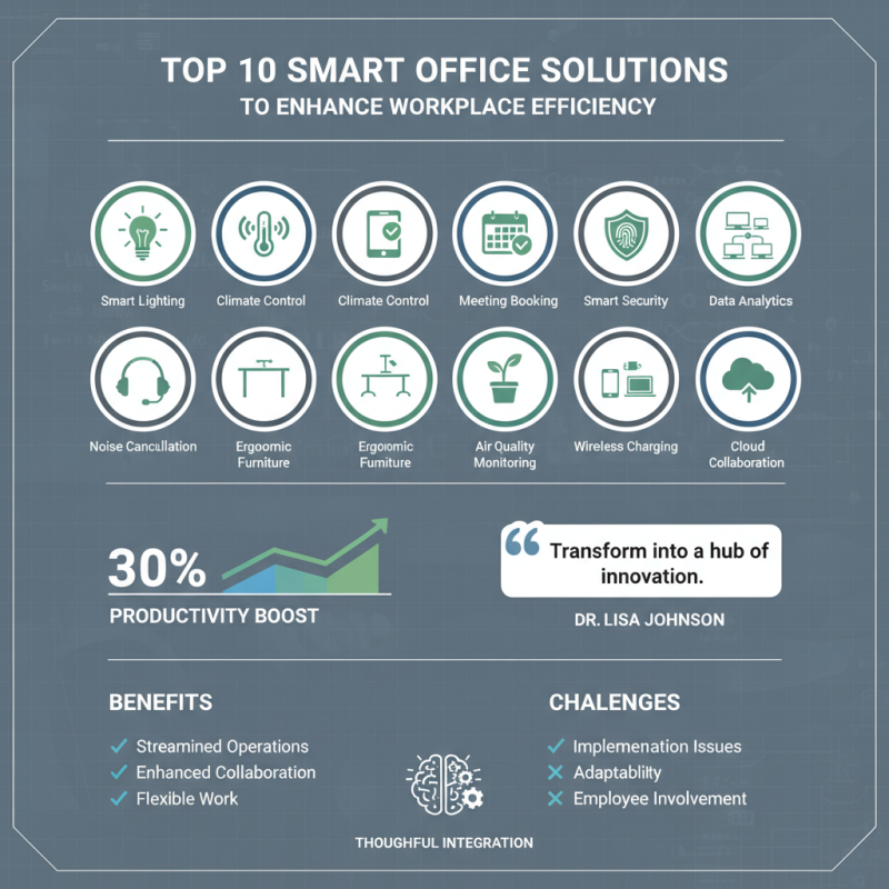 Top 10 Smart Office Solutions to Enhance Workplace Efficiency?