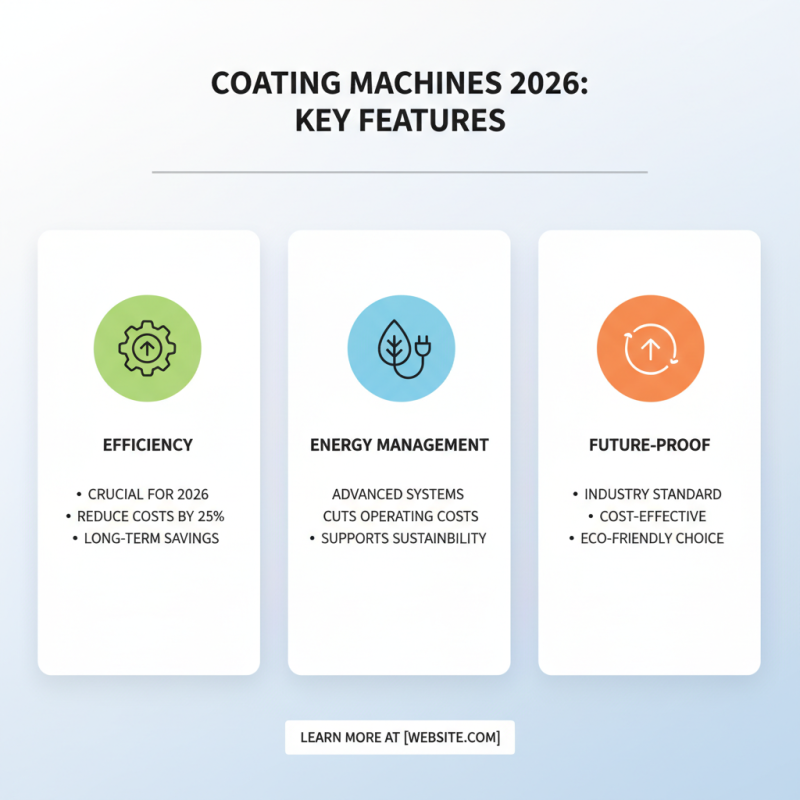 2026 Best Coating Machine Features and Top Picks for Your Needs?