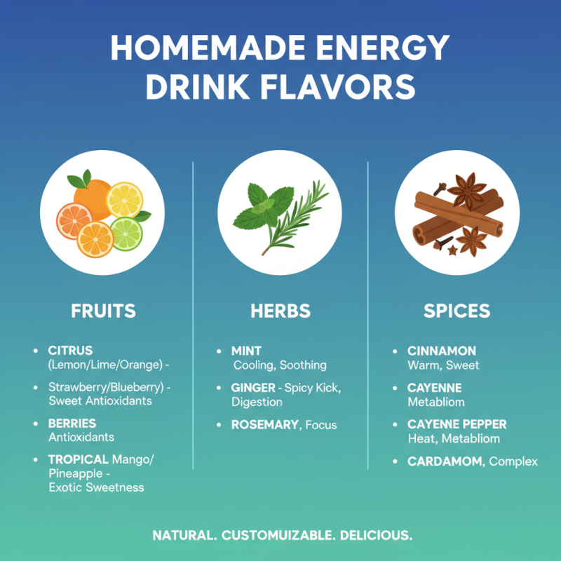 How to Create Your Own Energy Drink at Home?