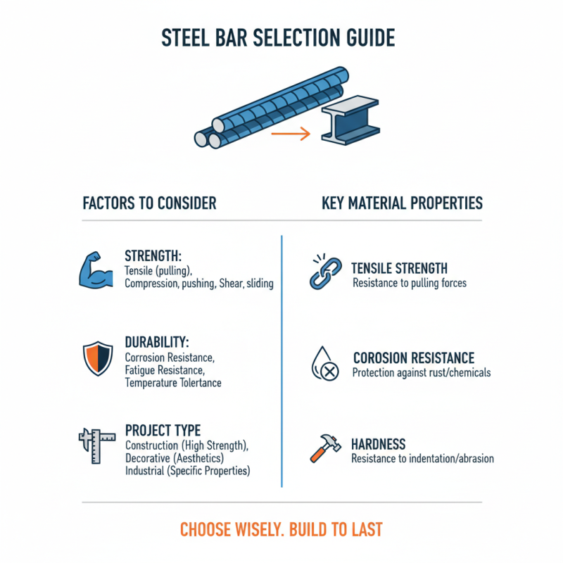 How to Choose the Right Steel Bar for Your Project?