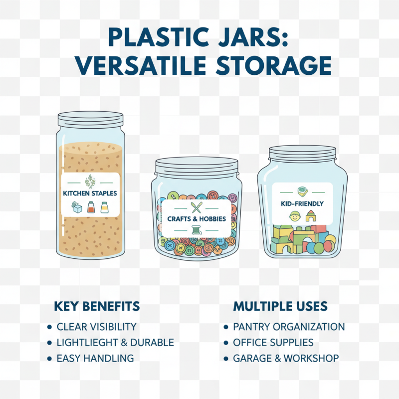 Top Benefits of Using Plastic Jars for Storage and Organization?