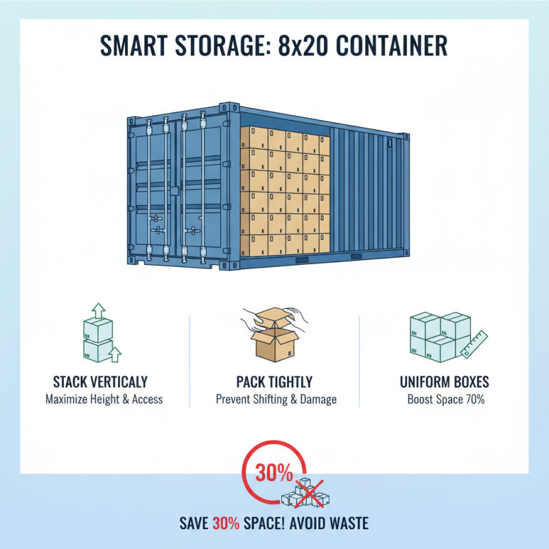 8 Tips for Maximizing Your 8x20 Storage Container Efficiency
