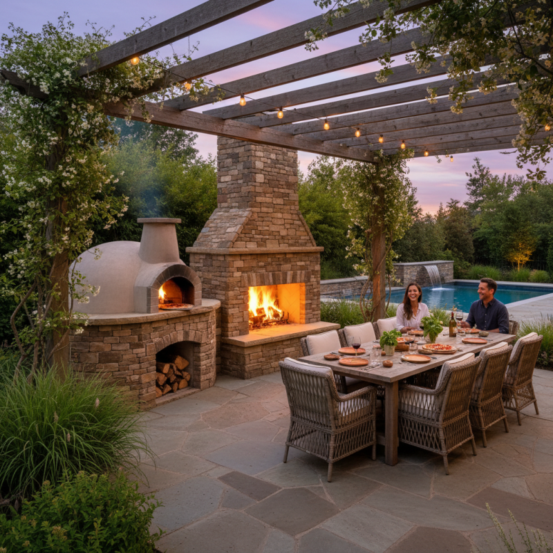 Top Outdoor Fireplaces and Pizza Ovens for Your Backyard Paradise?