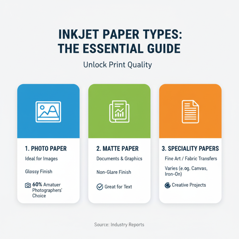 How to Choose the Best Inkjet Paper for Printing?