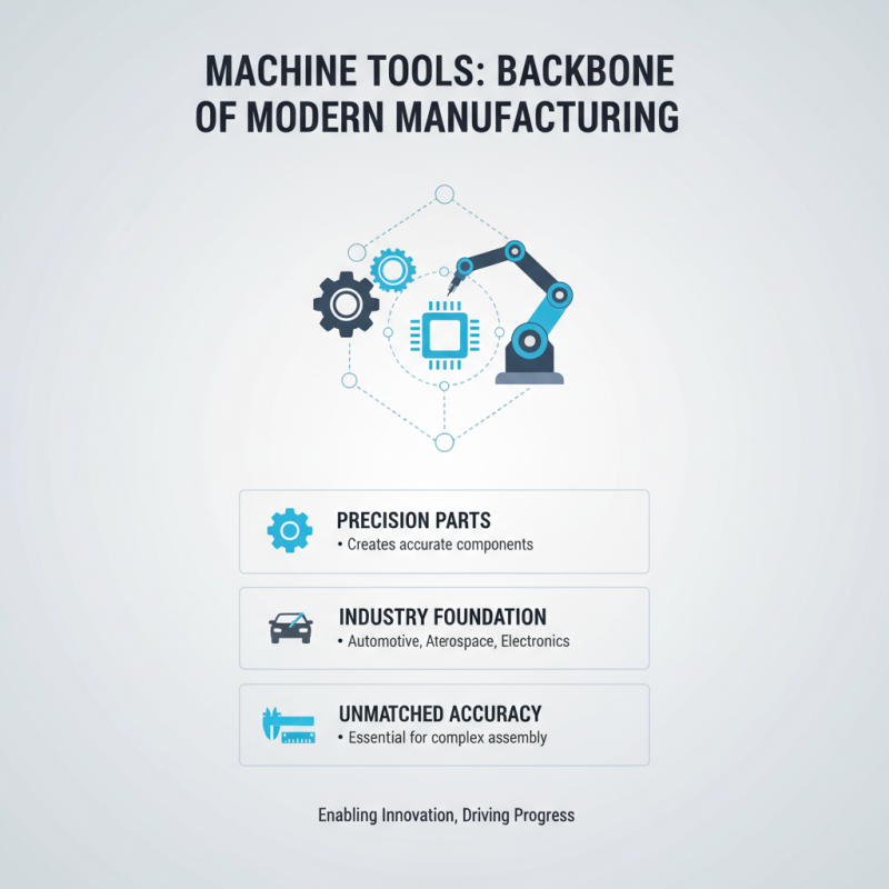 Why Are Machine Tools Essential for Modern Manufacturing?