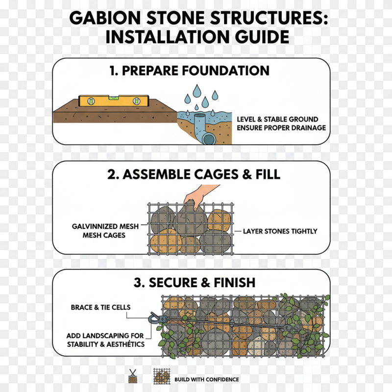 What is Gabion Stone and How is it Used in Construction?