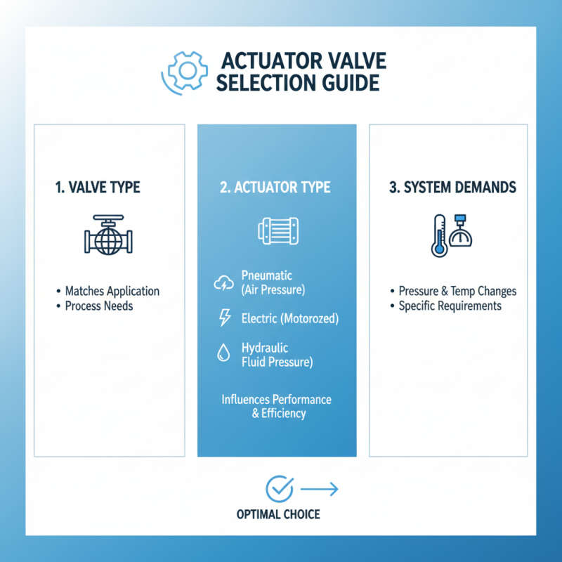 2026 How to Choose the Right Actuator Valve for Your Application?
